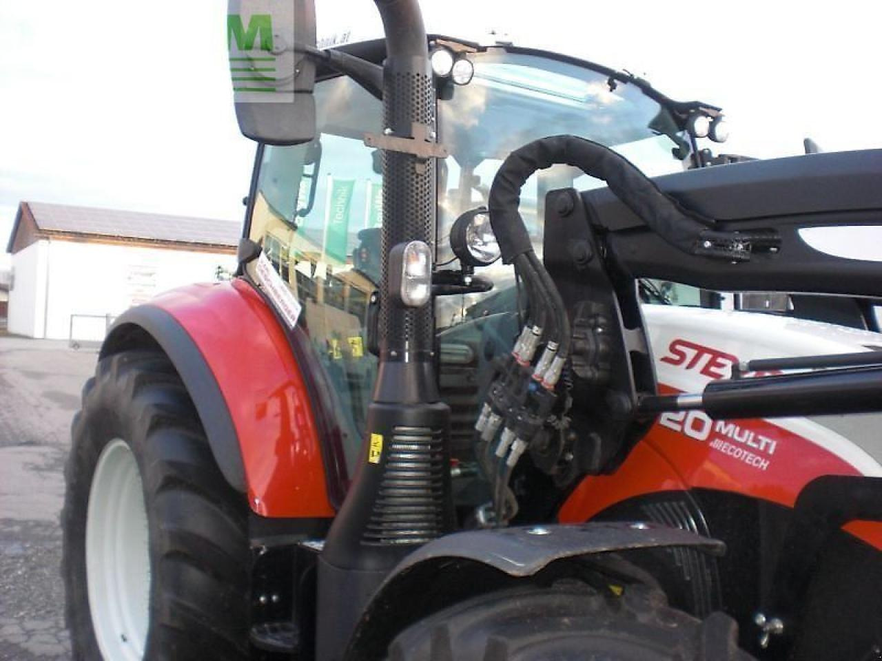 Steyr 4120 multi - Tractor: foto 5 Steyr 4120 multi - Tractor: foto 5