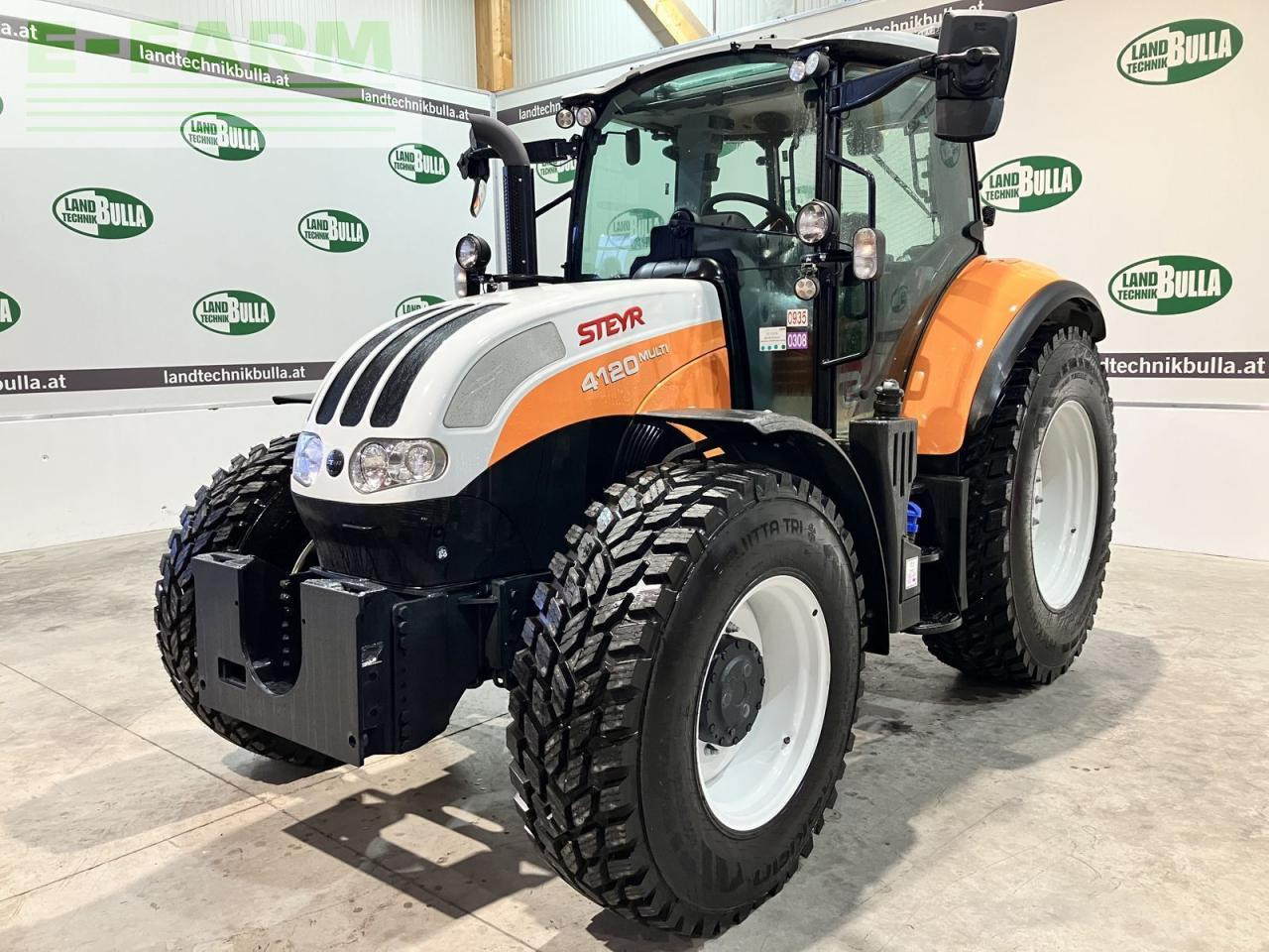 Steyr 4120 multi (stage v) - Tractor: foto 1 Steyr 4120 multi (stage v) - Tractor: foto 1