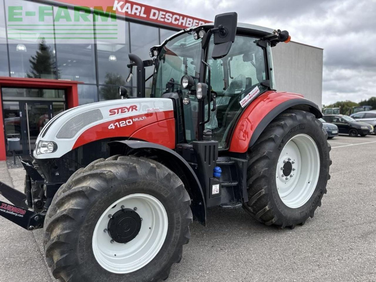 Steyr 4120 multi (stage v) - Tractor: foto 2 Steyr 4120 multi (stage v) - Tractor: foto 2