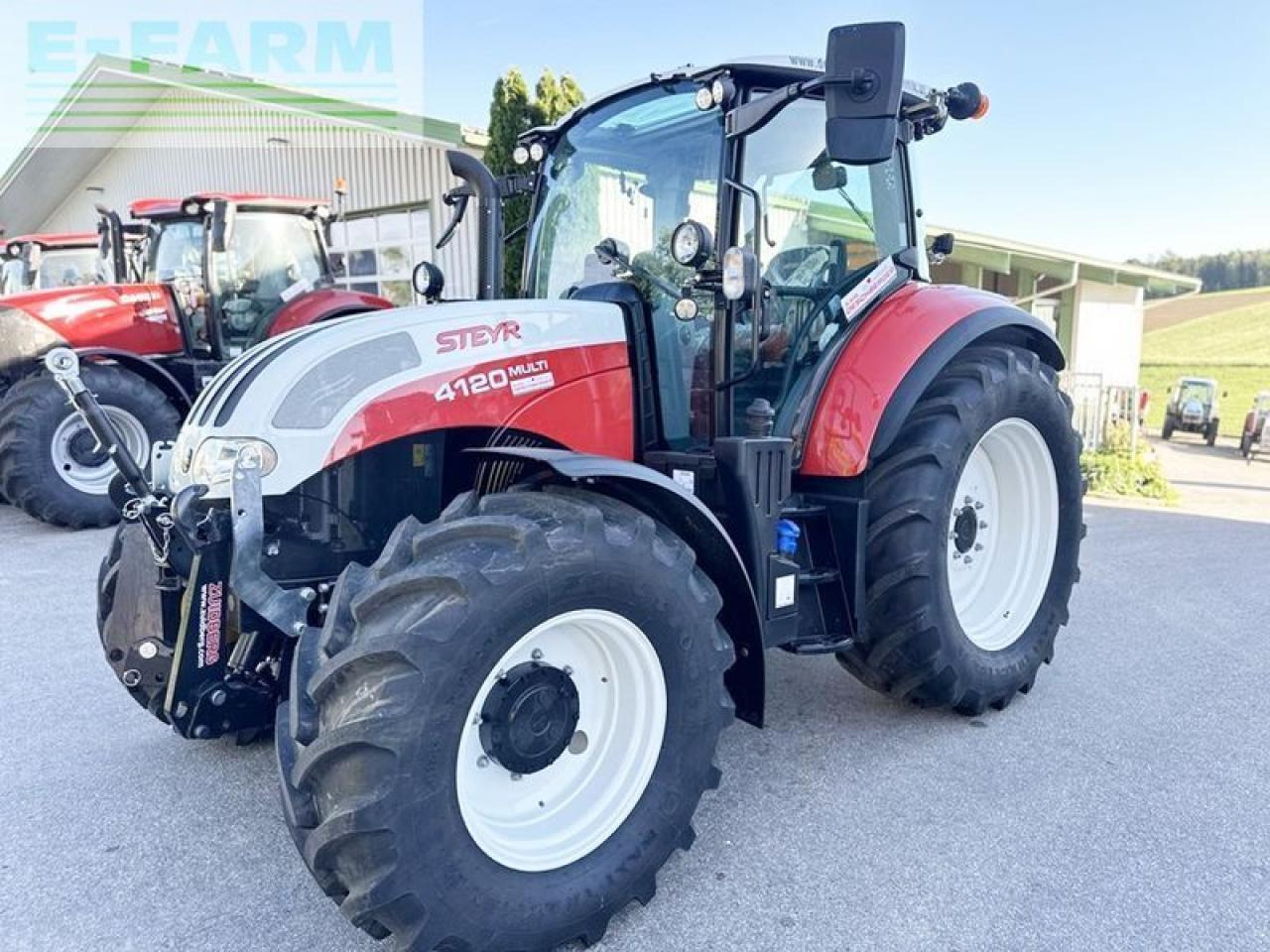 Steyr 4120 multi (stage v) - Tractor: foto 1 Steyr 4120 multi (stage v) - Tractor: foto 1