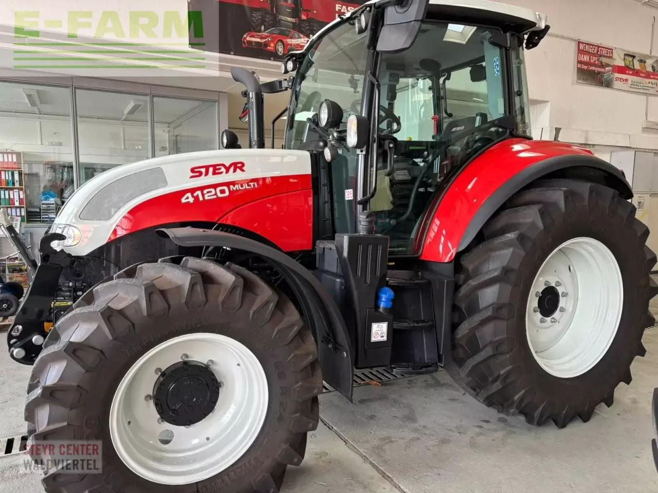 Steyr 4120 multi (stage v) - Tractor: foto 3 Steyr 4120 multi (stage v) - Tractor: foto 3