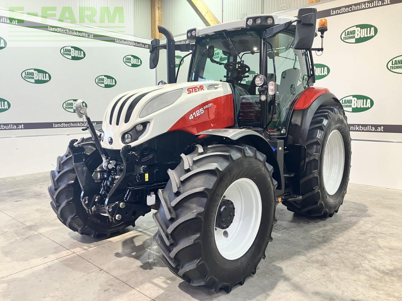 Steyr 4125 profi - Tractor: foto 1 Steyr 4125 profi - Tractor: foto 1