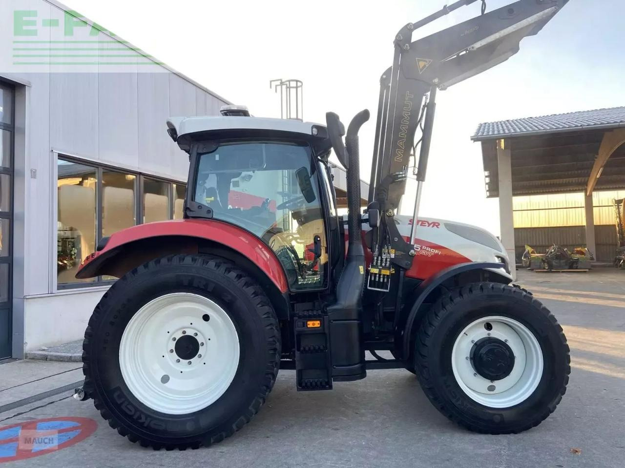 Steyr 4125 profi cvt CVT - Tractor: foto 4 Steyr 4125 profi cvt CVT - Tractor: foto 4
