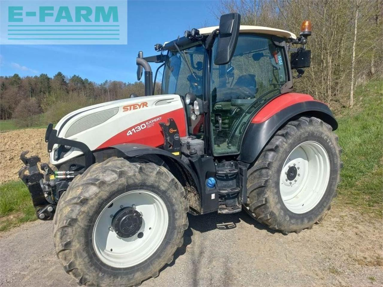 Steyr 4130 expert cvt CVT - Tractor: foto 1 Steyr 4130 expert cvt CVT - Tractor: foto 1