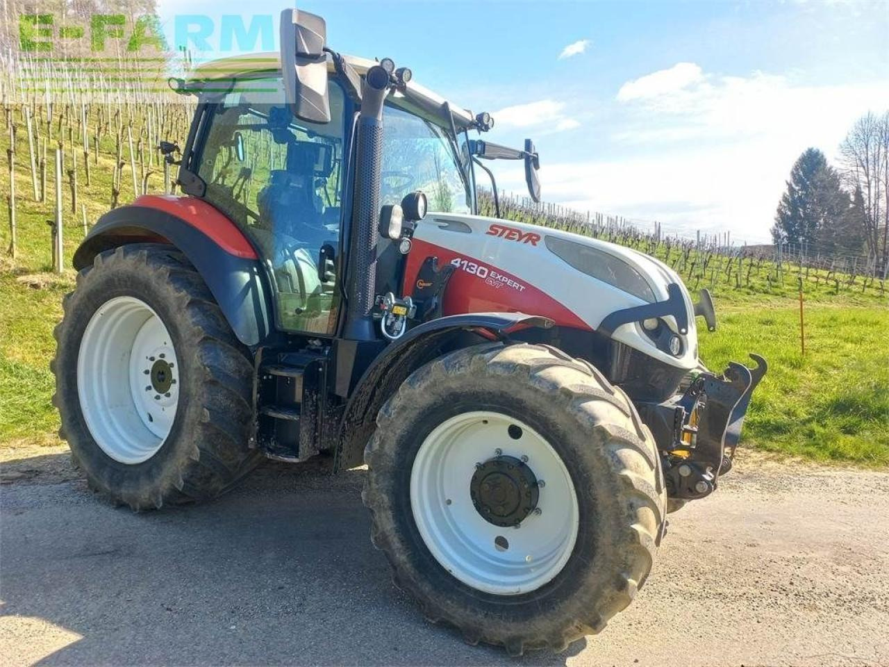 Steyr 4130 expert cvt CVT - Tractor: foto 3 Steyr 4130 expert cvt CVT - Tractor: foto 3