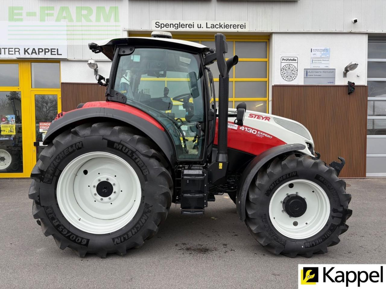 Steyr 4130 expert cvt CVT - Tractor: foto 5 Steyr 4130 expert cvt CVT - Tractor: foto 5