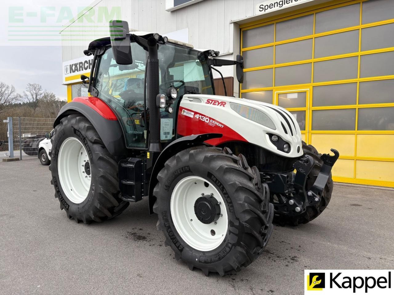 Steyr 4130 expert cvt CVT - Tractor: foto 4 Steyr 4130 expert cvt CVT - Tractor: foto 4