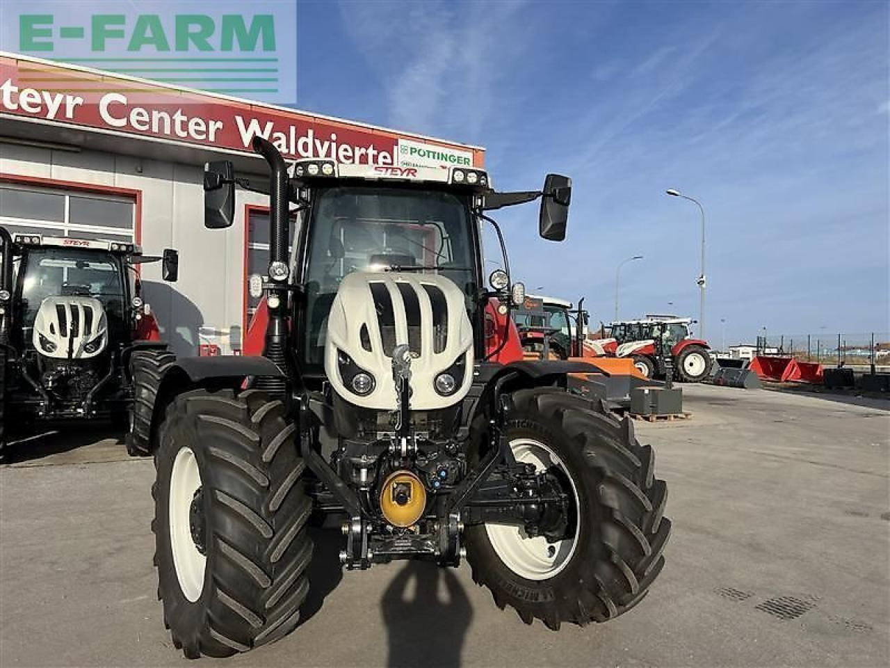 Steyr 4145 profi cvt - Tractor: foto 4 Steyr 4145 profi cvt - Tractor: foto 4