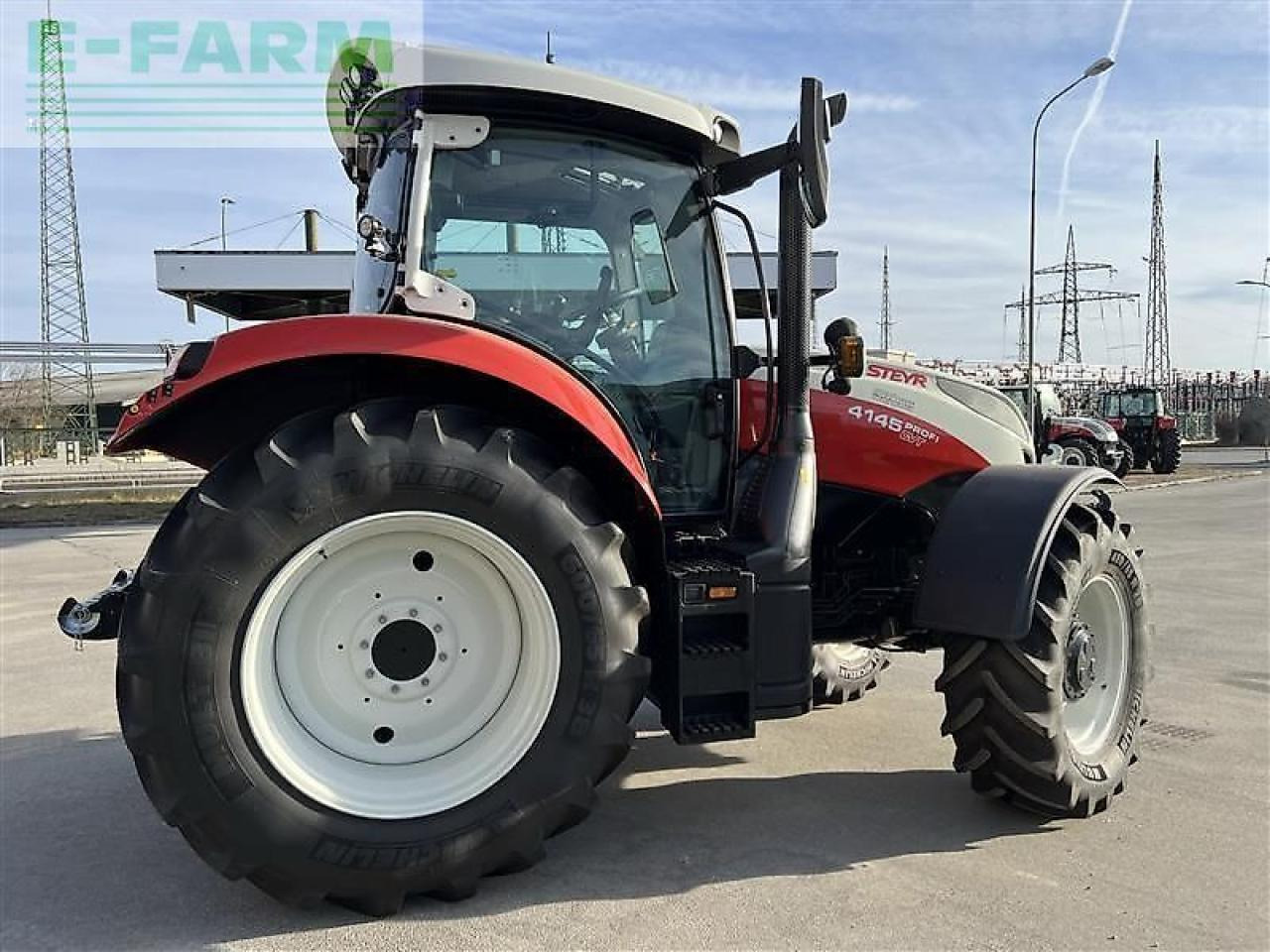Steyr 4145 profi cvt CVT - Tractor: foto 5 Steyr 4145 profi cvt CVT - Tractor: foto 5