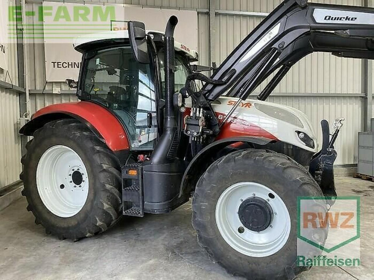 Steyr 6145 profi - Tractor: foto 2 Steyr 6145 profi - Tractor: foto 2
