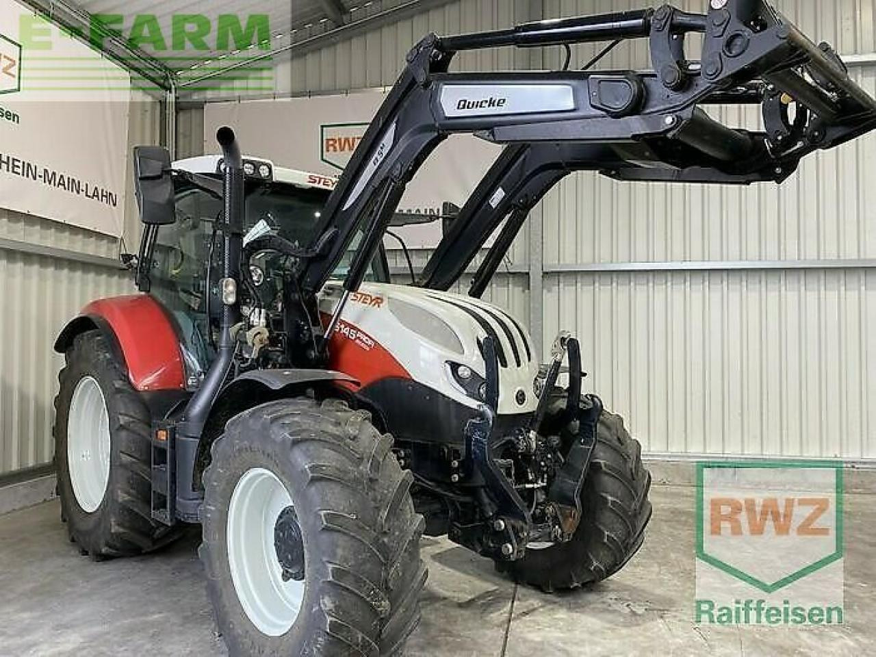 Steyr 6145 profi - Tractor: foto 1 Steyr 6145 profi - Tractor: foto 1