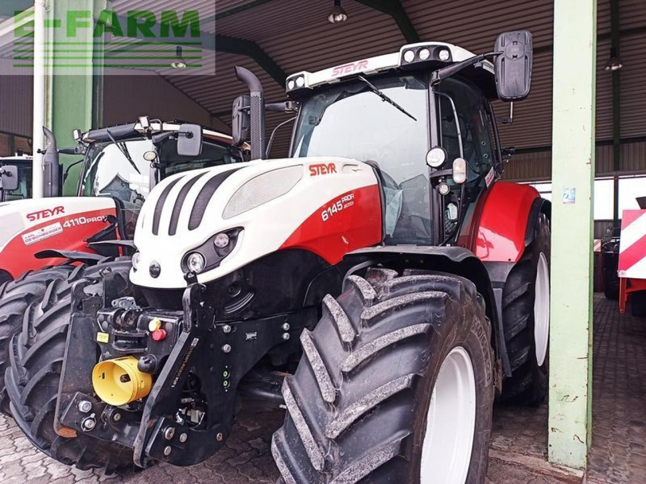 Steyr 6145 profi - Tractor: foto 1 Steyr 6145 profi - Tractor: foto 1