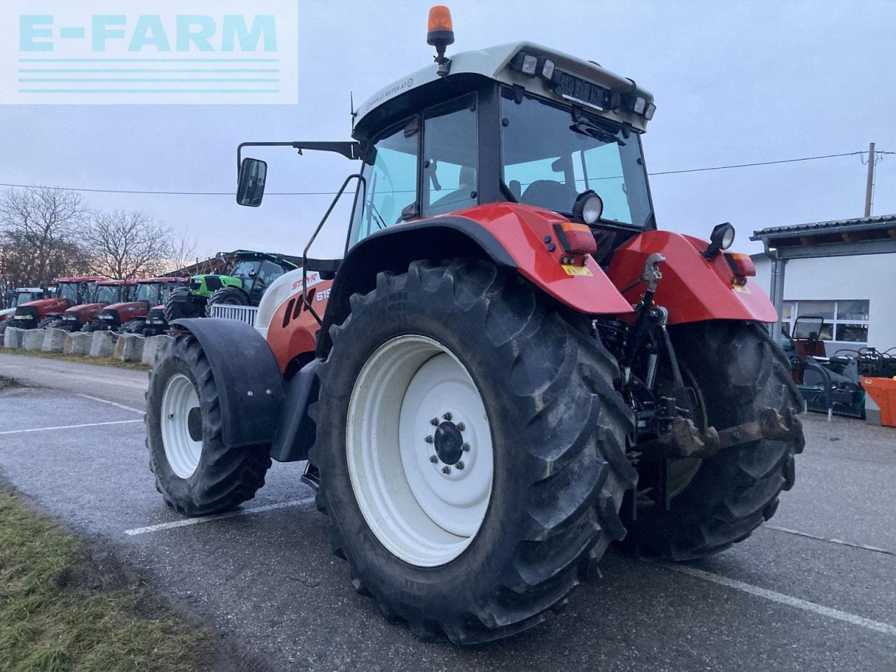 Steyr 6195 cvt profi - Tractor: foto 3 Steyr 6195 cvt profi - Tractor: foto 3