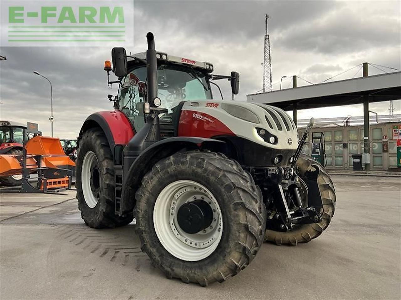 Steyr 6300 terrus cvt CVT - Tractor: foto 2 Steyr 6300 terrus cvt CVT - Tractor: foto 2