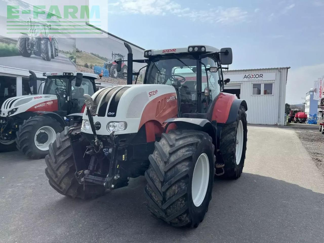 Steyr cvt 170 - Tractor: foto 1 Steyr cvt 170 - Tractor: foto 1