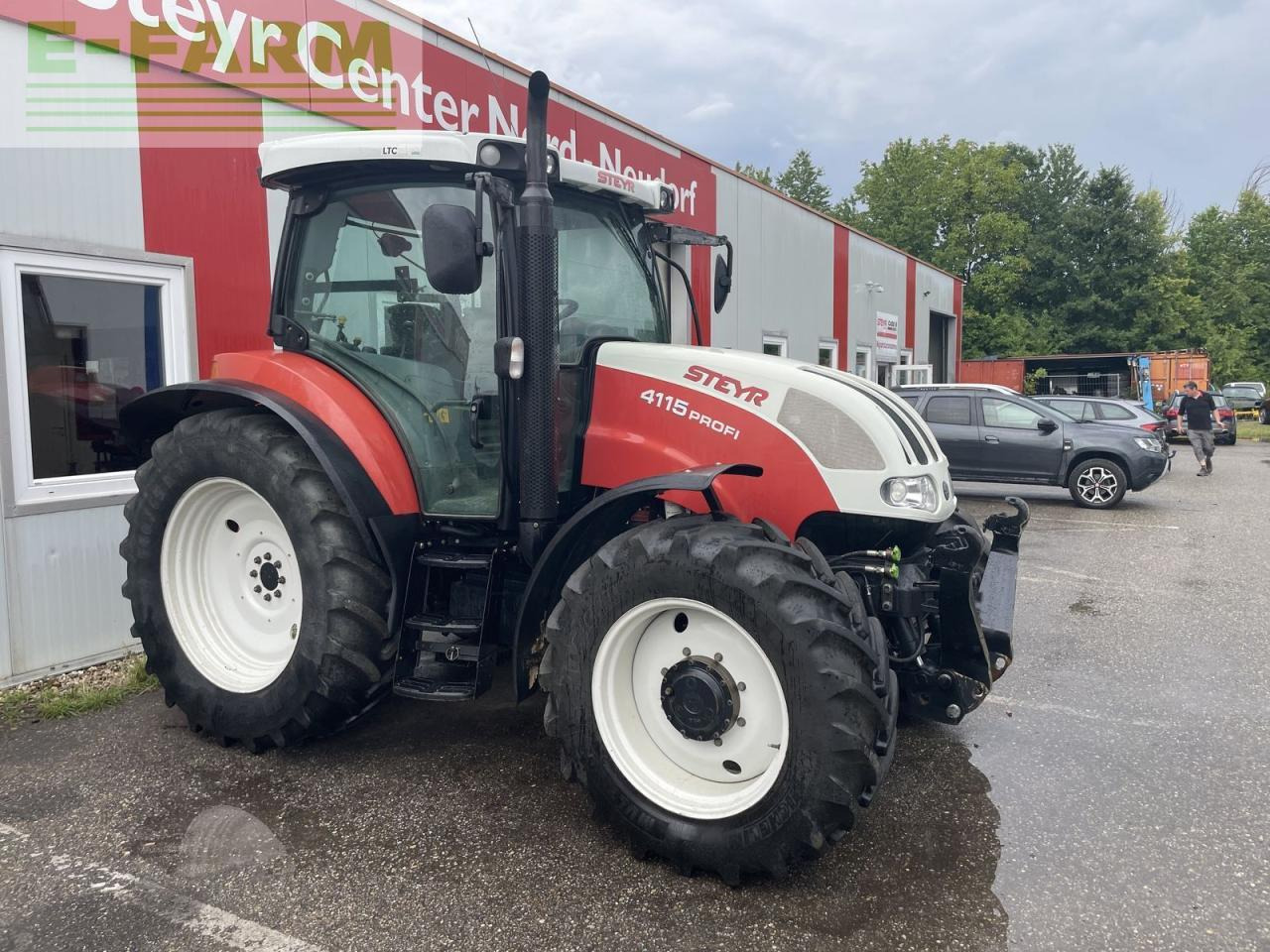 Steyr profi 4115 komfort - Tractor: foto 1 Steyr profi 4115 komfort - Tractor: foto 1