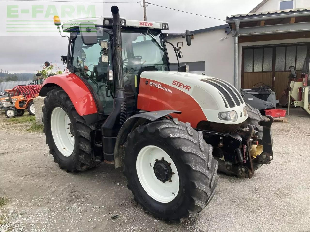 Steyr profi 6140 - Tractor: foto 4 Steyr profi 6140 - Tractor: foto 4