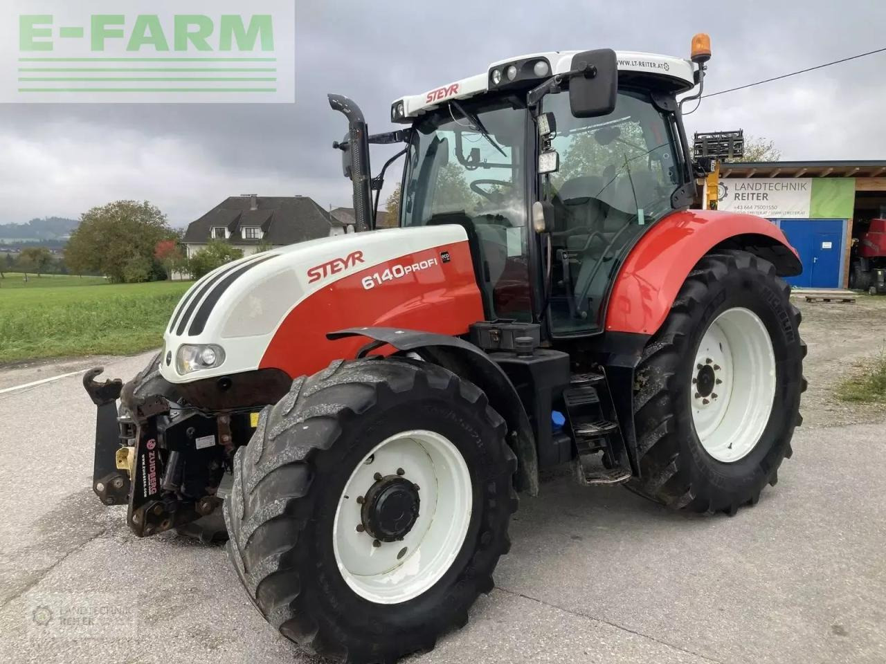 Steyr profi 6140 - Tractor: foto 1 Steyr profi 6140 - Tractor: foto 1