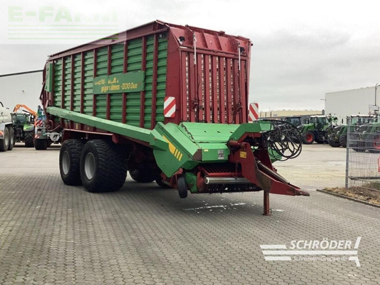 Strautmann giga vitesse 4 do duo - Remolque volquete agrícola: foto 1 Strautmann giga vitesse 4 do duo - Remolque volquete agrícola: foto 1