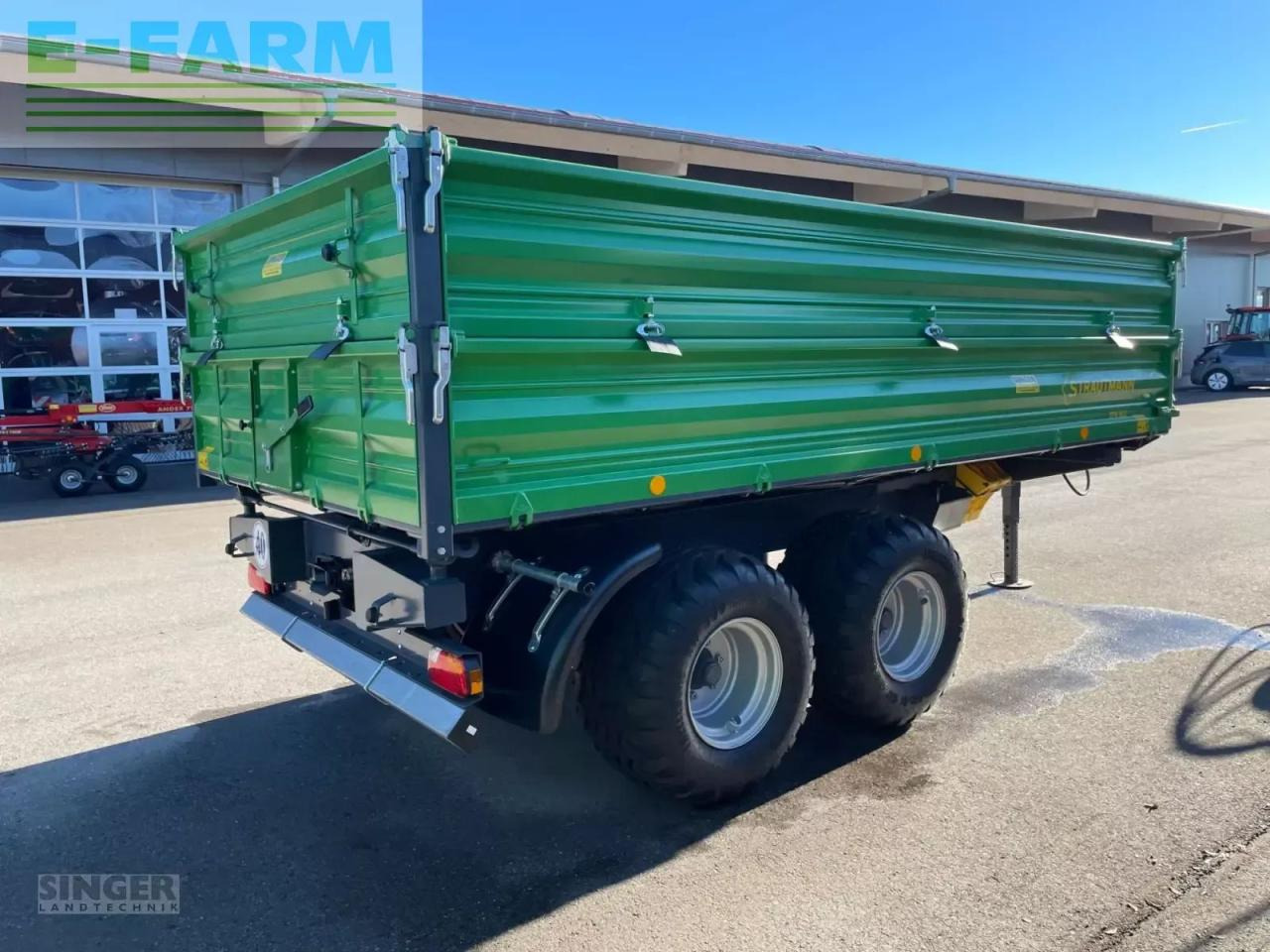 Strautmann stk 802 - Remolque volquete agrícola: foto 4 Strautmann stk 802 - Remolque volquete agrícola: foto 4