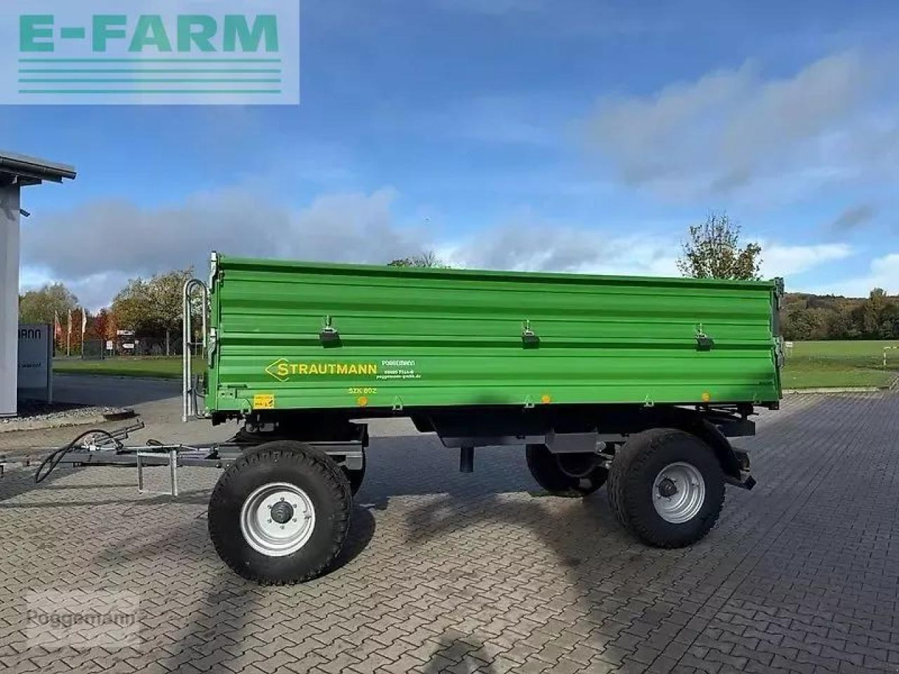 Strautmann szk 802 - Remolque volquete agrícola: foto 5 Strautmann szk 802 - Remolque volquete agrícola: foto 5