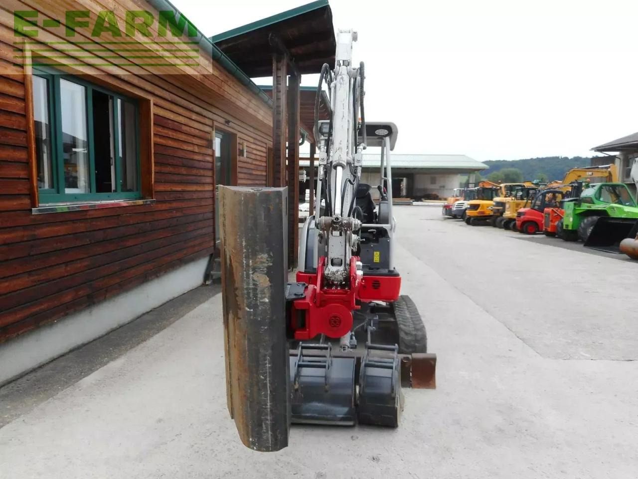 Miniexcavadora Takeuchi tb 225 mit powertilt + 3 löffel ( service neu ): foto 6