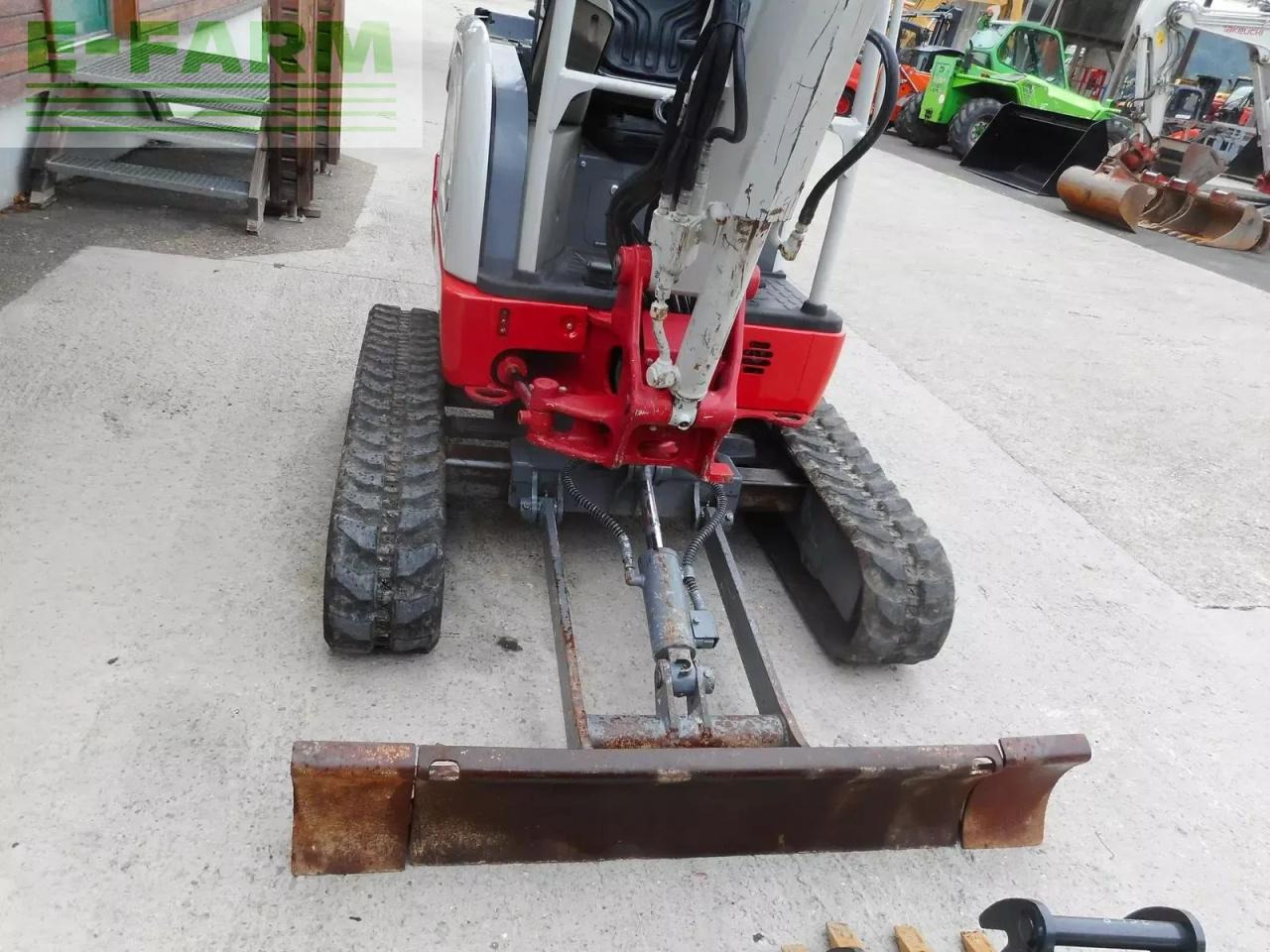 Miniexcavadora Takeuchi tb 225 mit powertilt + 3 löffel ( service neu ): foto 14