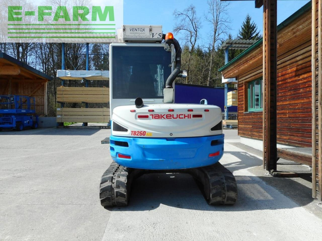 Takeuchi tb 260 ( 5.735kg ) hydr. sw + 3 löffel - Miniexcavadora: foto 3 Takeuchi tb 260 ( 5.735kg ) hydr. sw + 3 löffel - Miniexcavadora: foto 3