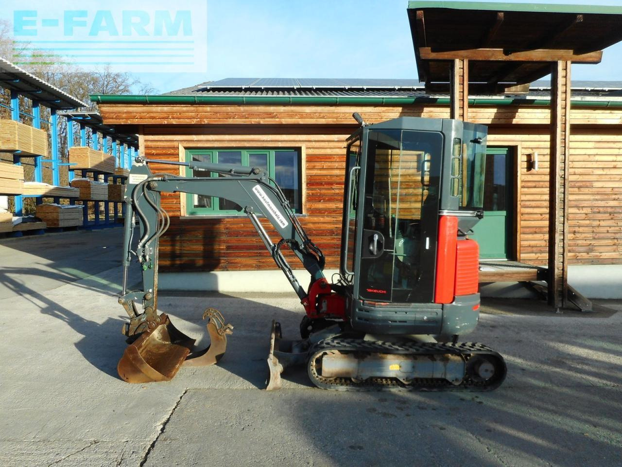 Takeuchi tb23 ( 2.670kg ) hydr. sw + 2 löffel - Miniexcavadora: foto 1 Takeuchi tb23 ( 2.670kg ) hydr. sw + 2 löffel - Miniexcavadora: foto 1