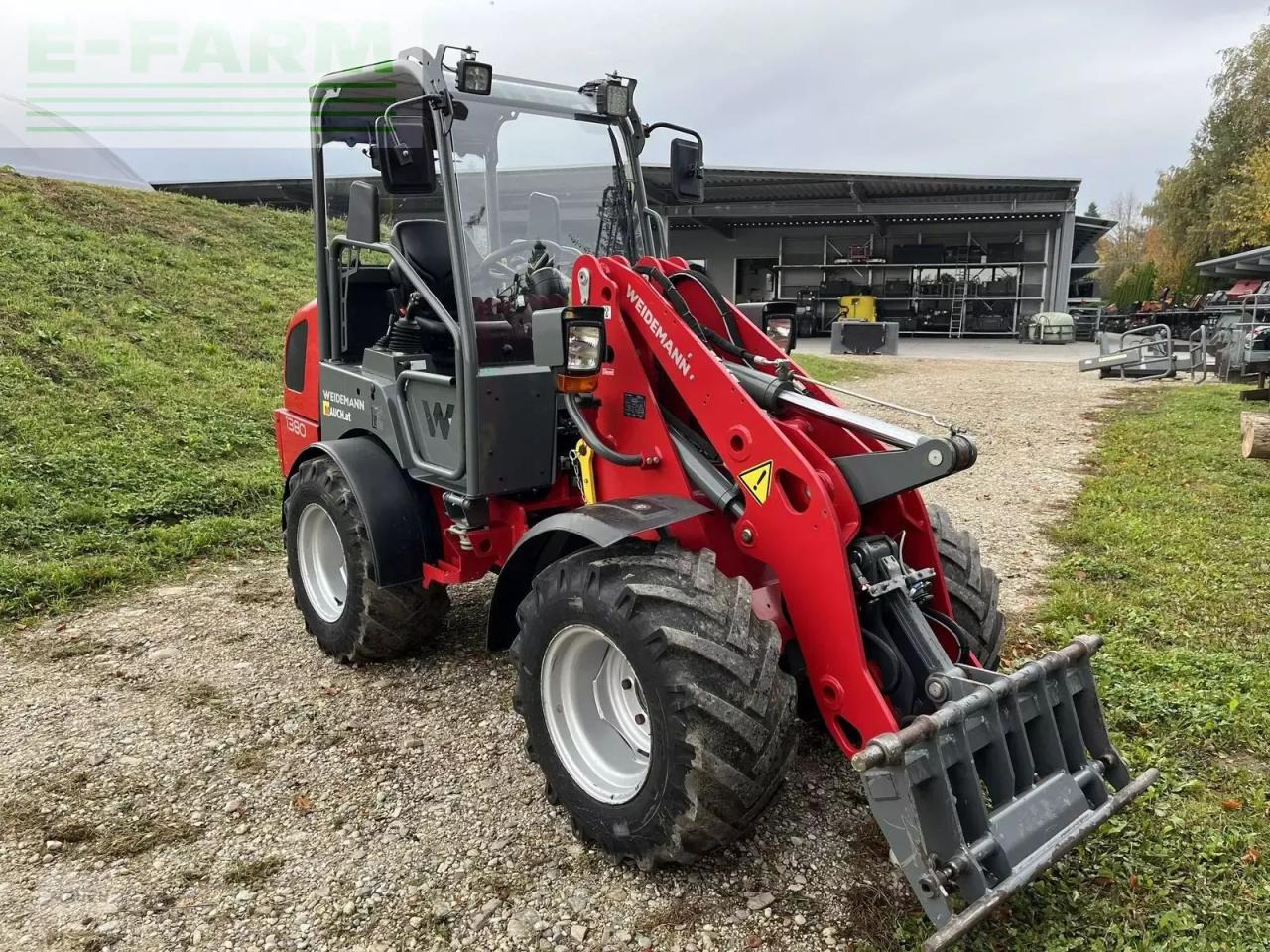 Weidemann 1380 mit stvzo / 30km/h/ euroaufnahme - Cargadora de ruedas: foto 5 Weidemann 1380 mit stvzo / 30km/h/ euroaufnahme - Cargadora de ruedas: foto 5
