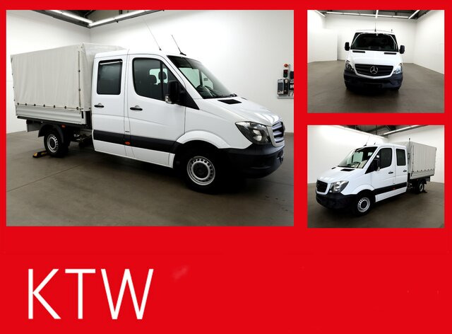 Furgoneta con lona, Furgoneta combi MERCEDES-BENZ Sprinter 214 CDI DOKA Pritsche,Klima,EURO6: foto 1