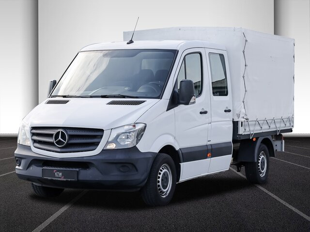 Furgoneta caja abierta, Furgoneta combi MERCEDES-BENZ Sprinter 214 CDI DOKA Pritsche,Klima,EURO6: foto 18