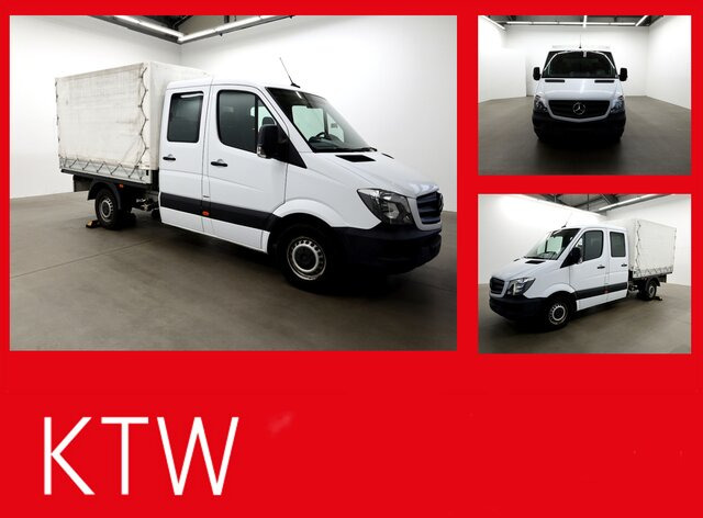 MERCEDES-BENZ Sprinter 214 CDI DOKA Pritsche,Klima,EURO6 - Furgoneta con lona, Furgoneta combi: foto 1 MERCEDES-BENZ Sprinter 214 CDI DOKA Pritsche,Klima,EURO6 - Furgoneta con lona, Furgoneta combi: foto 1