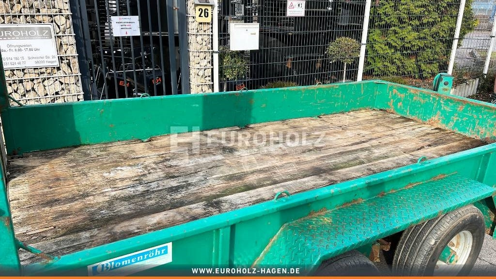 Remolque góndola rebajadas Blomenröhr 2-Achsen Anhänger, Tandem Tieflader für Bagger: foto 8 Remolque góndola rebajadas Blomenröhr 2-Achsen Anhänger, Tandem Tieflader für Bagger: foto 8