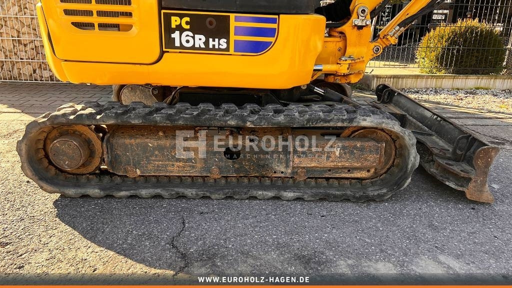 Miniexcavadora Komatsu Minibagger PC 16 R-3HS, Schnellwechsler MS01: foto 16