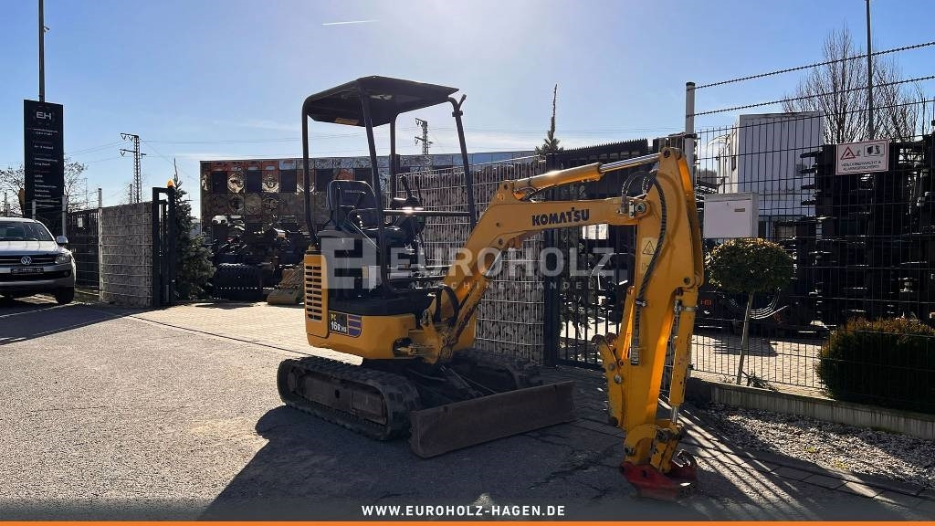 Miniexcavadora Komatsu Minibagger PC 16 R-3HS, Schnellwechsler MS01: foto 13