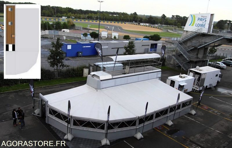 BUS VIP DOUBLE ETAGE MOTORHOMEVIP VANHOOL + REMORQUE + AUVENT DE RECEPTION - Camión tienda, Autobús: foto 5 BUS VIP DOUBLE ETAGE MOTORHOMEVIP VANHOOL + REMORQUE + AUVENT DE RECEPTION - Camión tienda, Autobús: foto 5