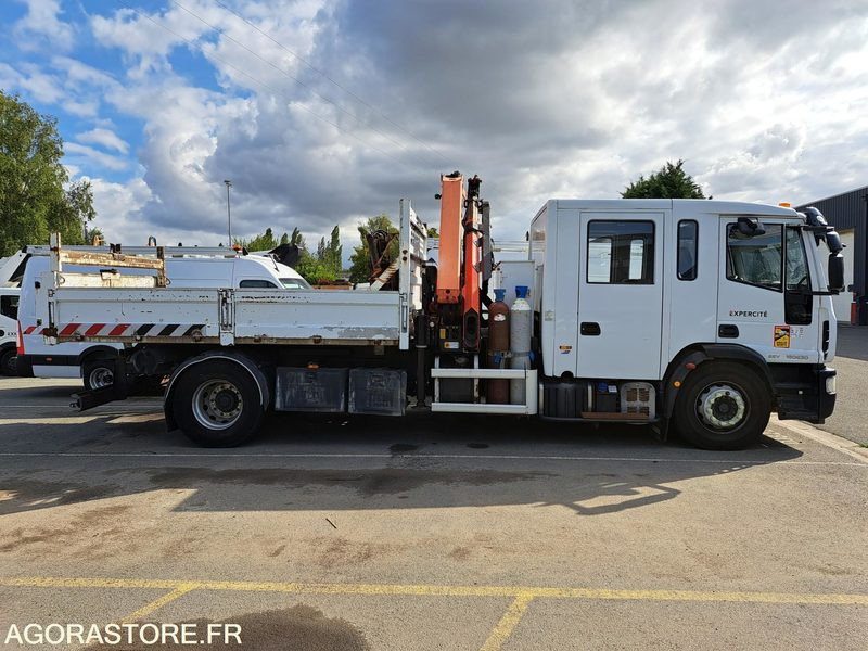 CAMION BENNE GRUE IVECO - 2014 / 240742 KM - Camión: foto 2 CAMION BENNE GRUE IVECO - 2014 / 240742 KM - Camión: foto 2