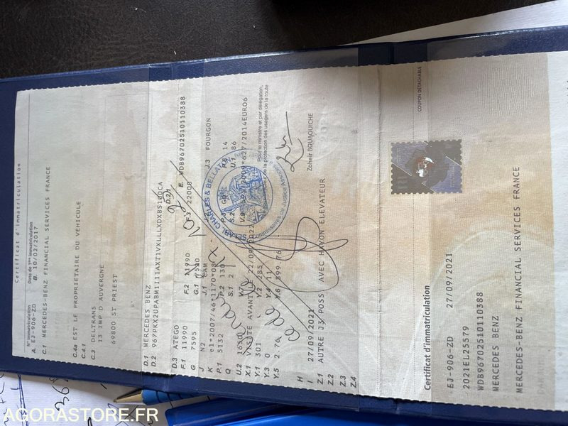 Camión Mercedes Atego 2017 Boite automatique: foto 46 Camión Mercedes Atego 2017 Boite automatique: foto 46