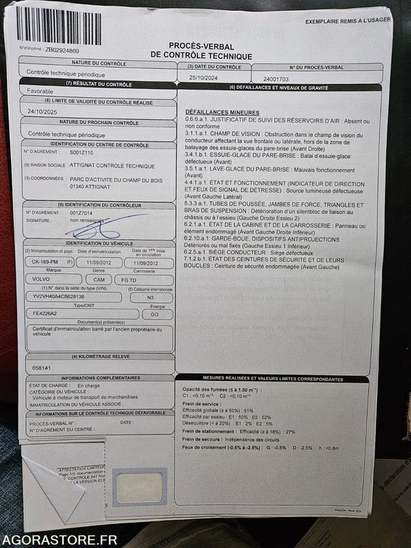 Porteur Volvo frigo - Camión: foto 4 Porteur Volvo frigo - Camión: foto 4