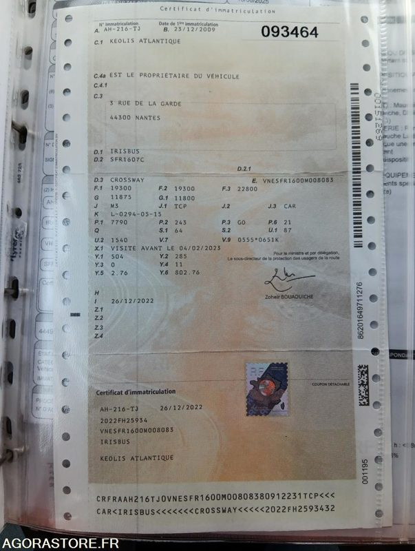 IVECO BUS CROSSWAY N°093464 - Autobús escolar: foto 4 IVECO BUS CROSSWAY N°093464 - Autobús escolar: foto 4