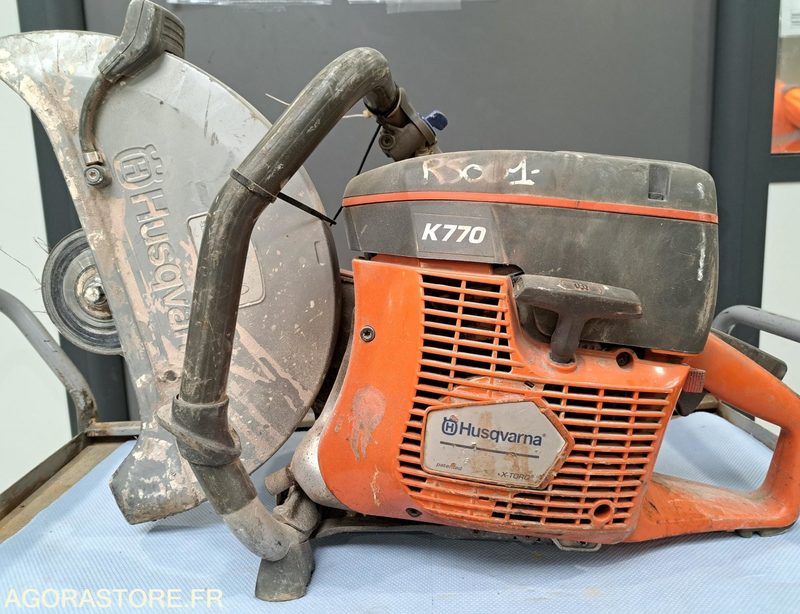 LOT DE 5 DECOUPEUSES THERMIQUES HUSQVARNA K 770 SANS RESERVOIR A EAU - Equipo de construcción: foto 2 LOT DE 5 DECOUPEUSES THERMIQUES HUSQVARNA K 770 SANS RESERVOIR A EAU - Equipo de construcción: foto 2