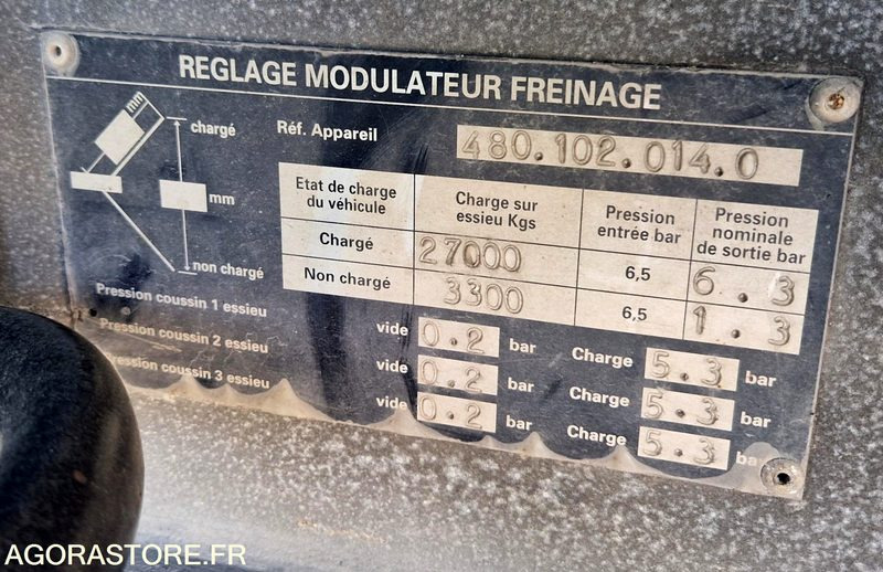 Remorque 3 essieux SAMRO - Semirremolque: foto 3 Remorque 3 essieux SAMRO - Semirremolque: foto 3