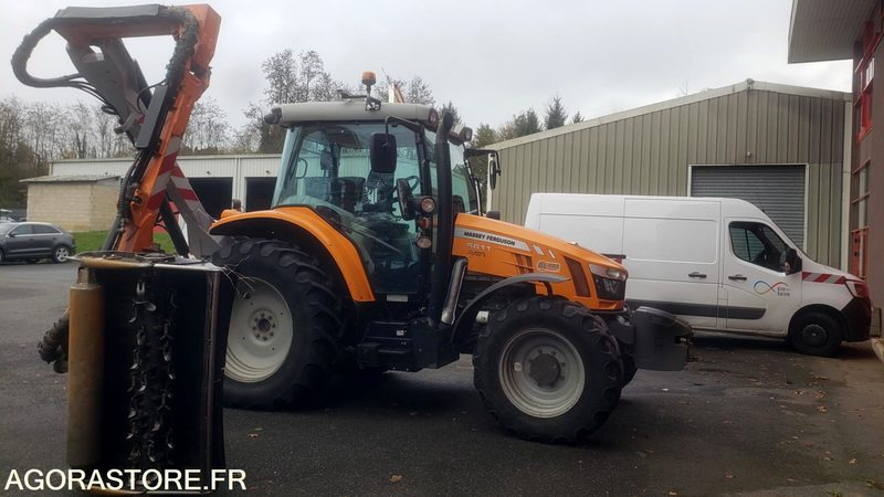 Tracteur agricole Massey Fergusson 110CV année 2015 avec épareuse SMA LYNX 2453 - Tractor: foto 2 Tracteur agricole Massey Fergusson 110CV année 2015 avec épareuse SMA LYNX 2453 - Tractor: foto 2