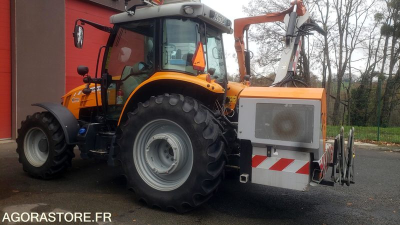 Tracteur agricole Massey Fergusson 110CV année 2015 avec épareuse SMA LYNX 2453 - Tractor: foto 3 Tracteur agricole Massey Fergusson 110CV année 2015 avec épareuse SMA LYNX 2453 - Tractor: foto 3