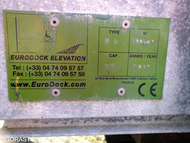 Table élévatrice - Equipo de construcción: foto 2 Table élévatrice - Equipo de construcción: foto 2