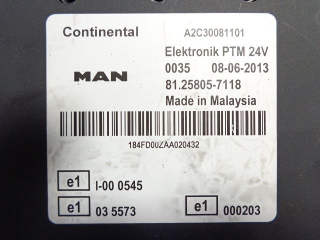 Bosch ECU complete set with PTM and ignition with key - Unidad de control para Camión: foto 5 Bosch ECU complete set with PTM and ignition with key - Unidad de control para Camión: foto 5