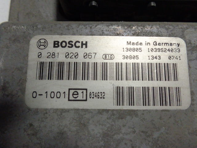 Bosch ECU complete set with PTM and ignition with key - Unidad de control para Camión: foto 3 Bosch ECU complete set with PTM and ignition with key - Unidad de control para Camión: foto 3