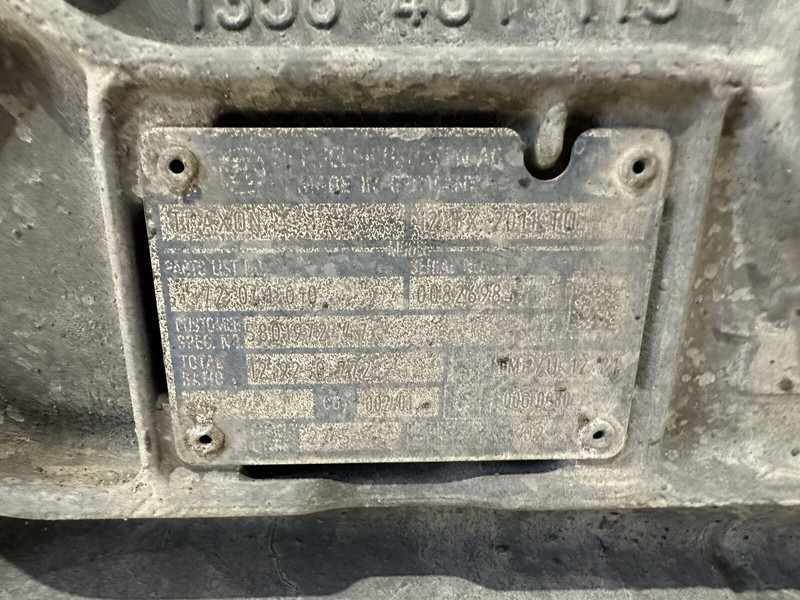Caja de cambios para Camión Iveco 12TX2011TO + intarder: foto 11