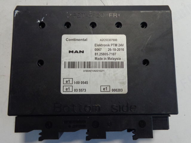 MAN PTM (WORLDWIDE DELIVERY) - Unidad de control para Camión: foto 1 MAN PTM (WORLDWIDE DELIVERY) - Unidad de control para Camión: foto 1